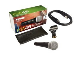 SHURE PGA48-XLR-E dinamicki vokalni mik.