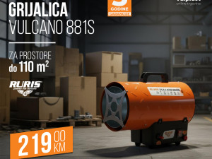 RURIS PLINSKA GRIJALICA TOP VULCANO 881