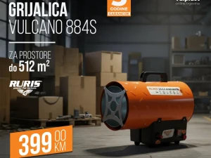 RURIS PLINSKA GRIJALICA TOP VULCANO 884