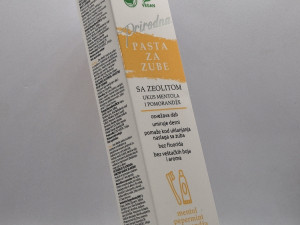 Pasta za zube sa zeolitom i narandžom 75ml