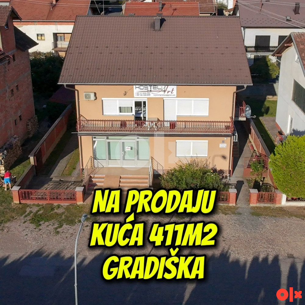 Kuća  na prodaju 411m2 Gradiška