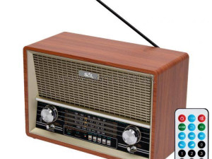 SAL Retro radio + BT bežični zvučnik RRT 4B