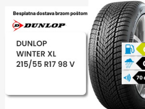 215/55 R 17 98V XL DUNLOP WINTER