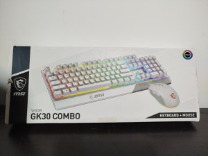 MSI GK30 Combo White Gaming tastatura + miš