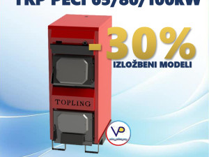 TOPLING TKP PEĆ 65/80/100kW izložbeni model -30%