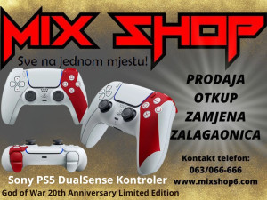 Sony Playstation 5 GOD OF WAR 20th Anniversary DualSense PS5 LE