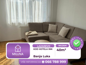 Dvosoban stan 40m2 - Lazarevo ( kod hotela INN)
