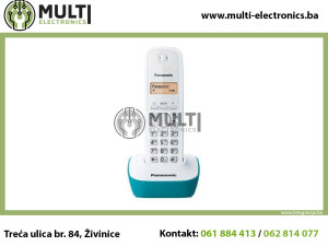 PANASONIC telefon bežični KX-TG1611FXC plavi
