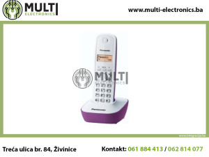 PANASONIC telefon bežični KX-TG1611FXF ljubičasti
