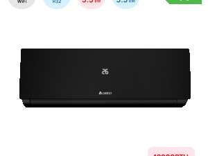 Klima Chigo 12000BTU, 3.5kW, A++, R32, -25 C grijač, WiFi, crna