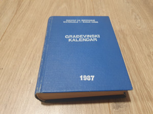 Građevinski kalendar 1987.