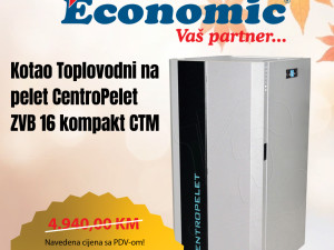 Kotao Toplovodni na pelet CentroPelet ZVB 16 kompakt CTM