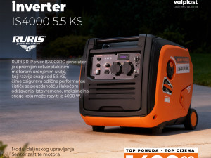 Agregat Inverter Ruris R-Power IS4000RC 4kW
