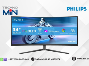 Philips Evnia 34M2C6500 UltraWide 34" WQHD Curved, QD-OLED, 175Hz