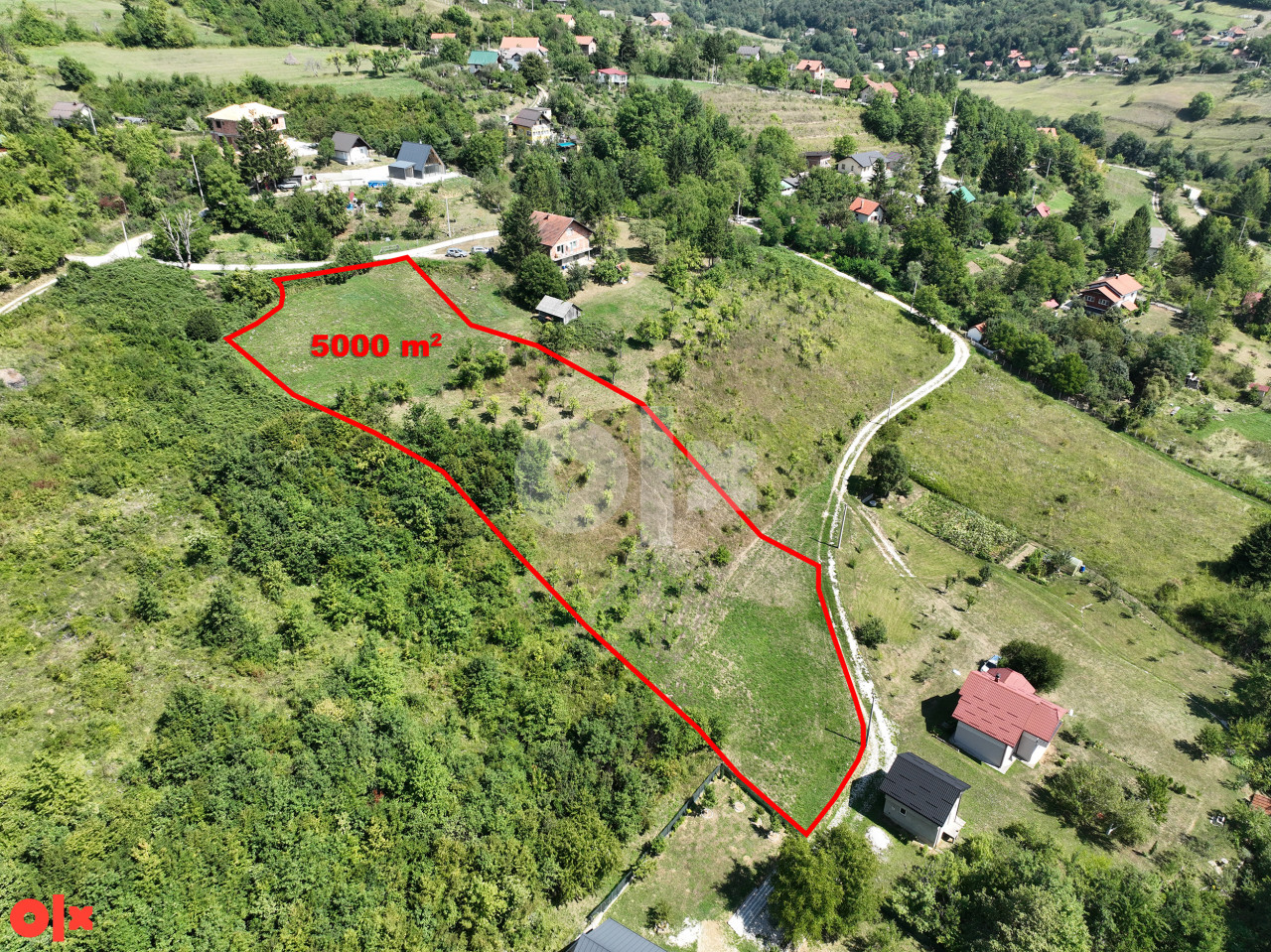 Zemljište / Rakovica / 5000m2 / Juzna strana / Ilidza 2