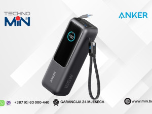 Anker Power Bank 25000mAh 165W USB-C USB-A Black (A1695H11)