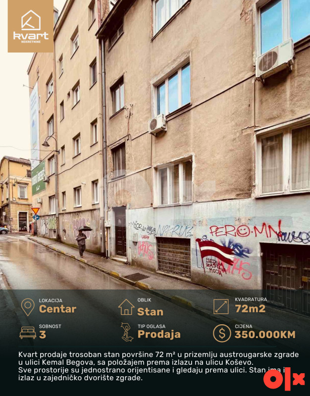 Stan Sarajevo Centar | Kvart Nekretnine 10