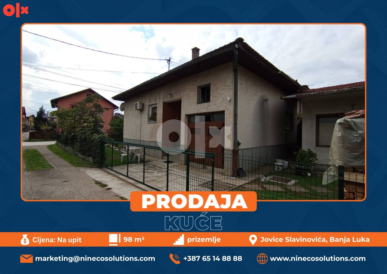 KUĆA - BANJA LUKA - PETRIĆEVAC - 98 m2