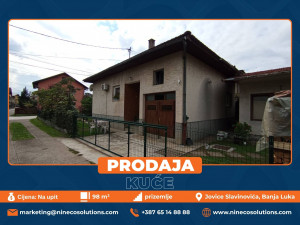 KUĆA - BANJA LUKA - PETRIĆEVAC - 98 m2