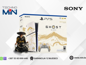 Sony PlayStation 5 Slim D Chassis Ghost of Yotei Gold LE Bundle