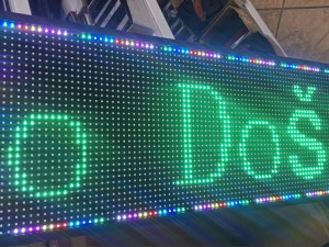REKLAMA LED U BOJI 100X40 i 135X40  CM DIMENZIJE RASPRODAJA