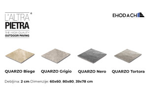 L'ALTRA PIETRA sinterovani kamen za vanjsko uređenje