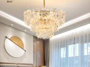 LUSTER SAFELUX ZARA - KRISTAL GOLD - 60 CM