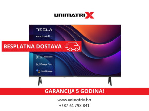 Televizor Tesla 43'' 43E635BFS 43E635 Smart TV Android