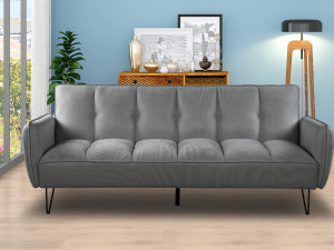 DVOSJED SOFA SKLOPIVA SIVI DVOSJED SOFA ZA SPAVANJE