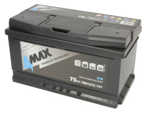 AKUMULATOR 4MAX 75AH START STOP EFB