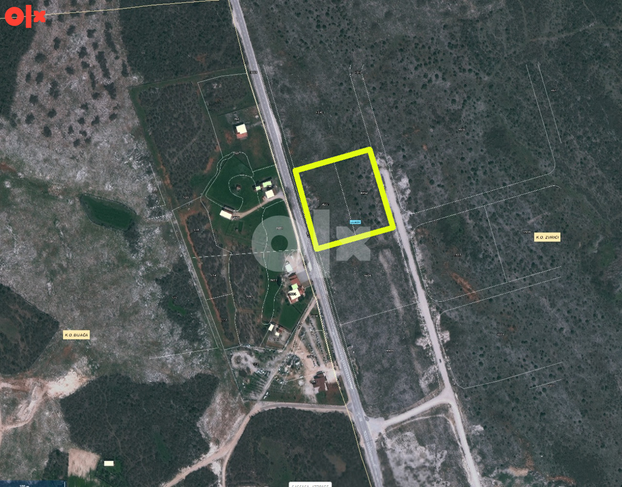 LJUBUSKI-GR.ZEMLJISTE 10.000 m2 - POSLOVNA ZONA BIJACA