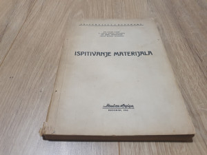 Ispitivanje materijala - Pavle Vasić, Miro Arsenijević