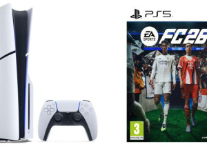 PlayStation 5 Slim E chassis + igra EA SPORTS FC 26 PS5