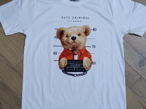 Majica Majice Teddy bear Medvjedic Cute Criminal