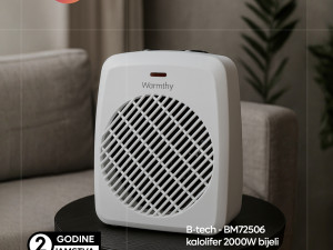 Kalolifer 2000W bijeli B-tech - BM72506