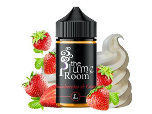 Plume Room Strawberries & Cream (jagode i krema) 120ml 12mg