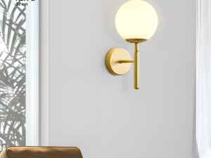 ZIDNA LAMPA SAFELUX AJA-G - GOLD