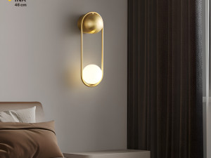 ZIDNA LAMPA SAFELUX INA - GOLD