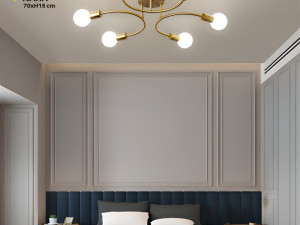 LUSTER SAFELUX NARA - GOLD - 6 GRLA