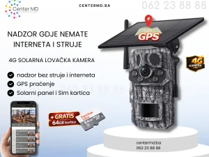 4G Ucon 5MP lovačka solarna kamera + SD 64GB