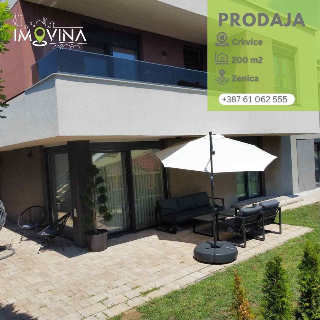 100908 Luksuzna kuća na dvije etaže 200m2, Crkvice - Zenica