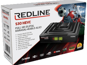Prijemnik zemaljski, DVB-T2/C, Full HD, H.265/HEVC, Redline S30