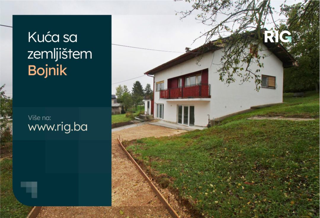 KUĆA SA ZEMLJIŠTEM/Bojnik/PRODAJA