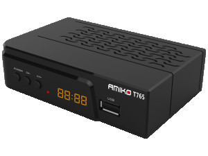 Prijemnik zemaljski, DVB-T2, H.265, Media Player, USB Amiko T765