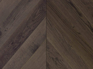 Parket Chevron 45 Hrast Crno Ulje