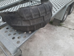 5K0810971C PVC ZAŠTITA LIJEVA VW GOLF 6