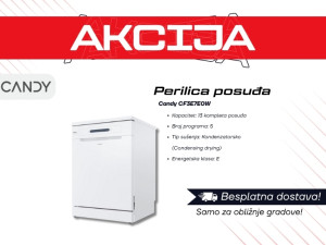 Perilica suđa Candy CF3E7E0W/AKCIJA!