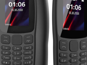 Nokia 106, dual SIM, izdrzljiv, sa tipkama