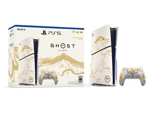 PlayStation Sony 5 Limited Edition Ghost of Yotei Gold Bundle PS5