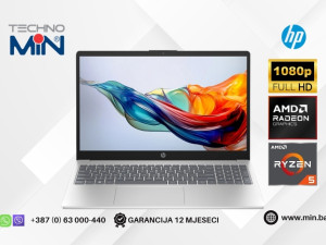 HP 15-fc0016nm 15.6" FHD IPS, Ryzen 5 7520U, 16GB RAM, 512GB SSD